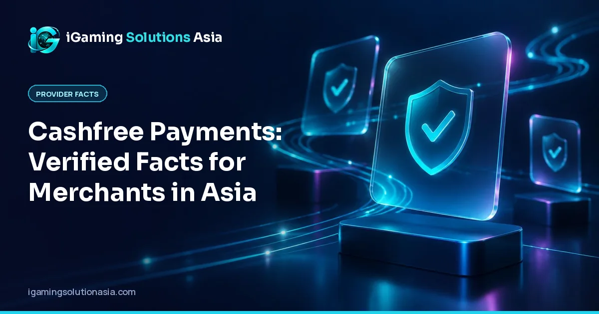 iGaming Solutions Asia cover: Cashfree Payments: Verified Facts for Merchants in Asia