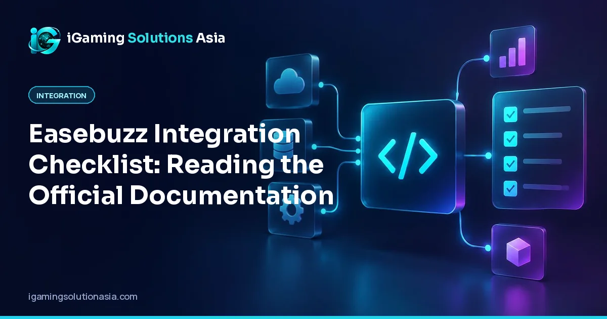 iGaming Solutions Asia cover: Easebuzz Integration Checklist: Reading the Official Documentation