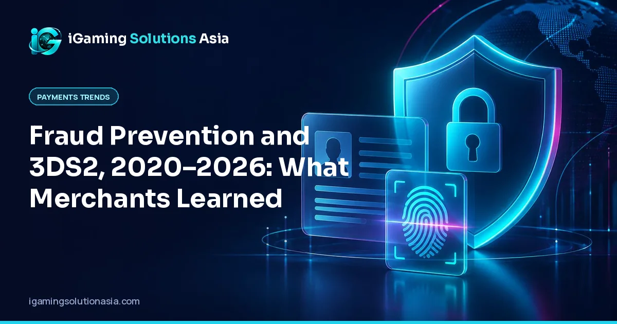 iGaming Solutions Asia cover: Fraud Prevention and 3DS2, 2020–2026: What Merchants Learned