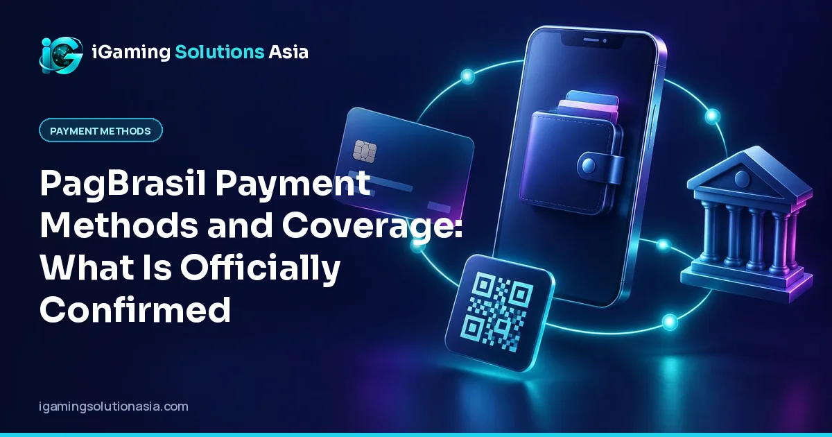 iGaming Solutions Asia cover: PagBrasil Payment Methods and Coverage: What Is Officially Confirmed