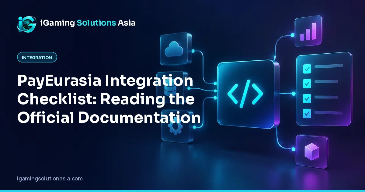 iGaming Solutions Asia cover: PayEurasia Integration Checklist: Reading the Official Documentation