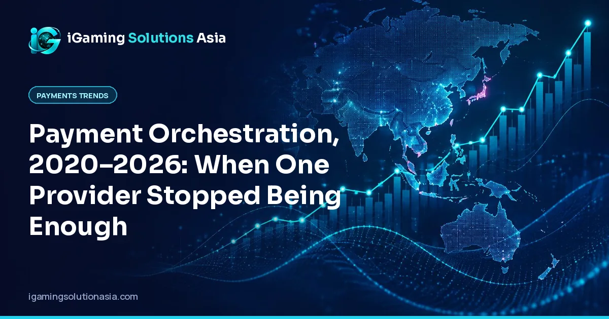 iGaming Solutions Asia cover: Payment Orchestration, 2020–2026: When One Provider Stopped Being Enough