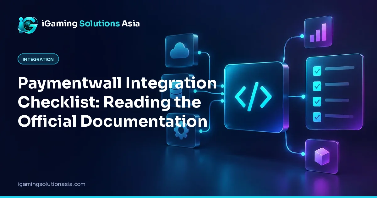 iGaming Solutions Asia cover: Paymentwall Integration Checklist: Reading the Official Documentation