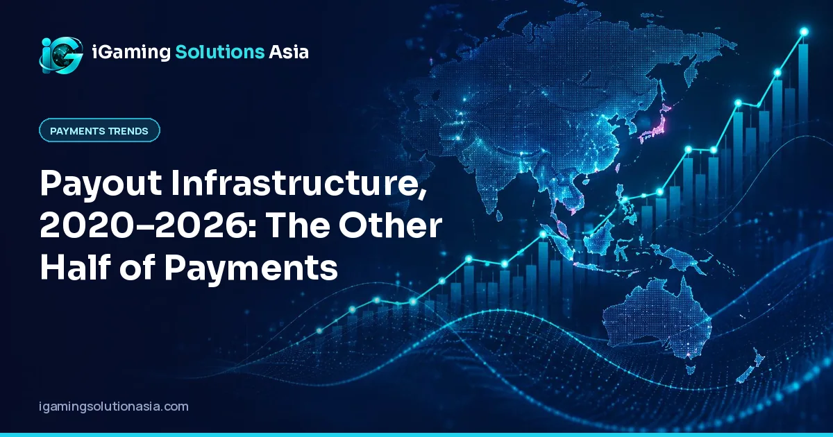 iGaming Solutions Asia cover: Payout Infrastructure, 2020–2026: The Other Half of Payments
