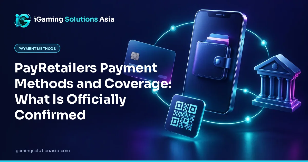 iGaming Solutions Asia cover: PayRetailers Payment Methods and Coverage: What Is Officially Confirmed