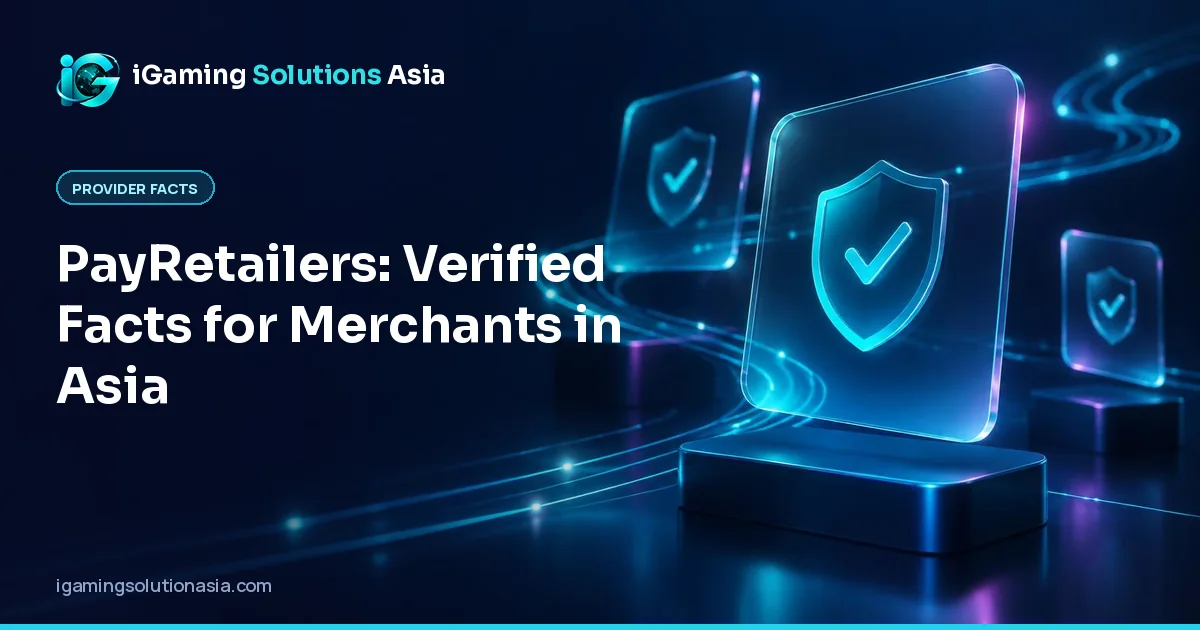 iGaming Solutions Asia cover: PayRetailers: Verified Facts for Merchants in Asia